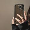Simple Solid Color Transparent 14 Suitable for Iphone13promax IPhone Case 11 All Inclusive 16 Soft 15 Couples 12
