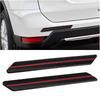 Car Door Bumper Strips Edge Guards Rubber Anti-Scratch Anti-Collision Decorative Stickers And Decals Front Rear Bumper Protector
