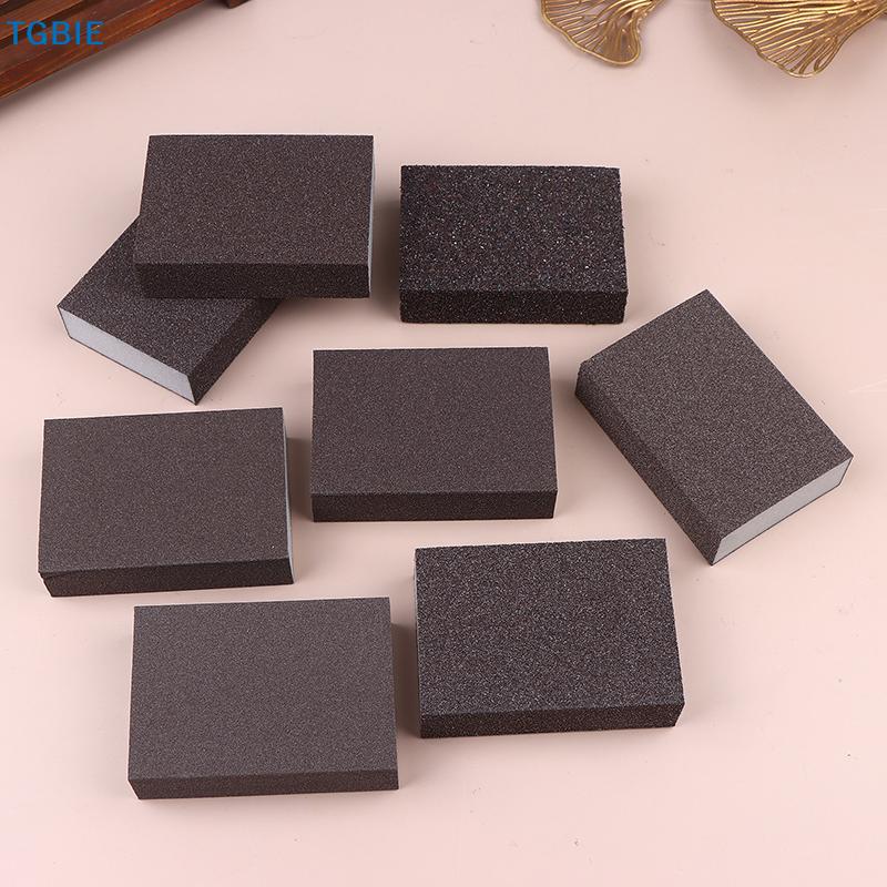 [TL]3Pcs Polishing Grinding Sponge Pads Manual Sanding Sponge Blocks Reusable Washable For Metal Wood Drywall Glass Polishing