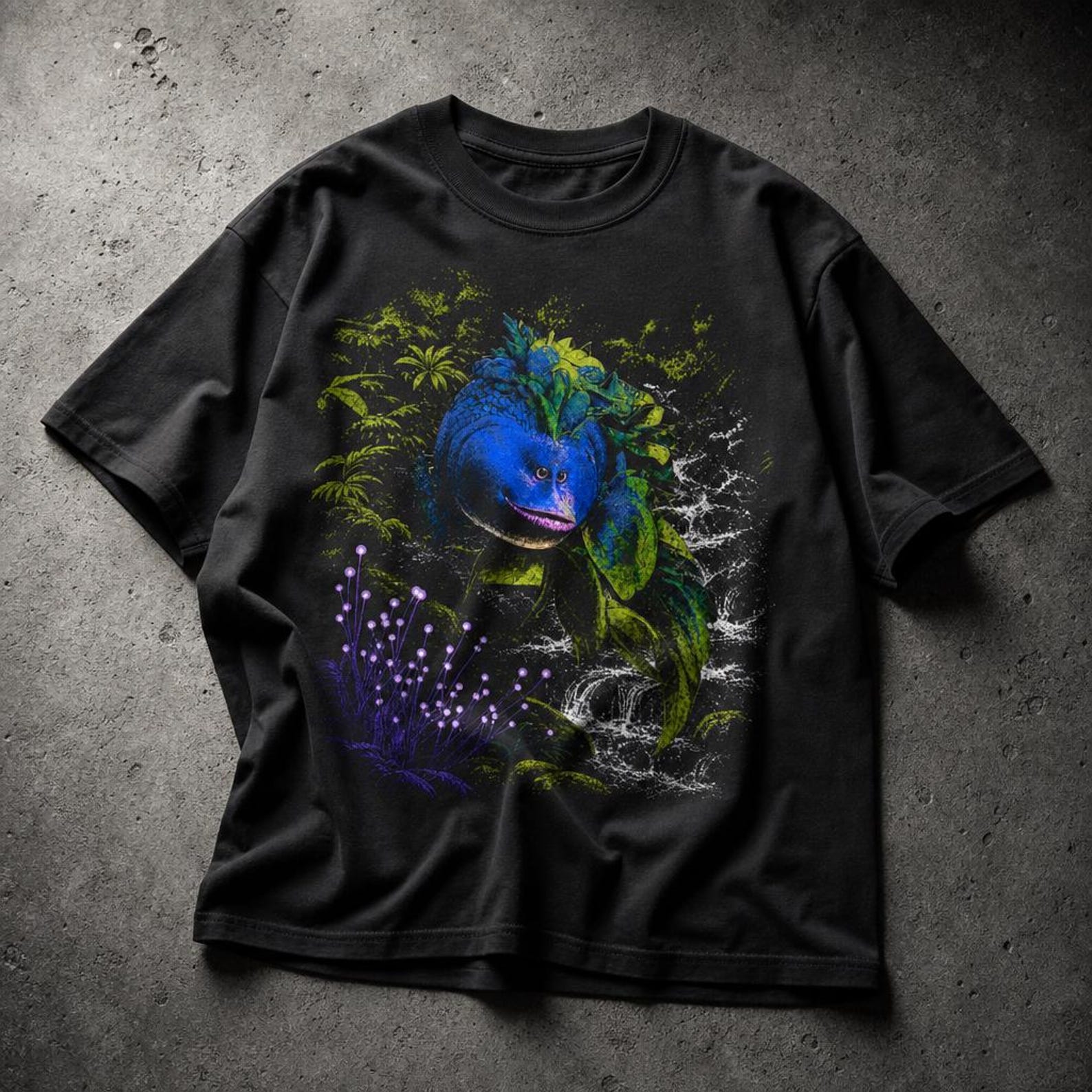 Boogle Swapped Movie Forest T-Shirt | Firewolf Dark Graphic Tee 2XL