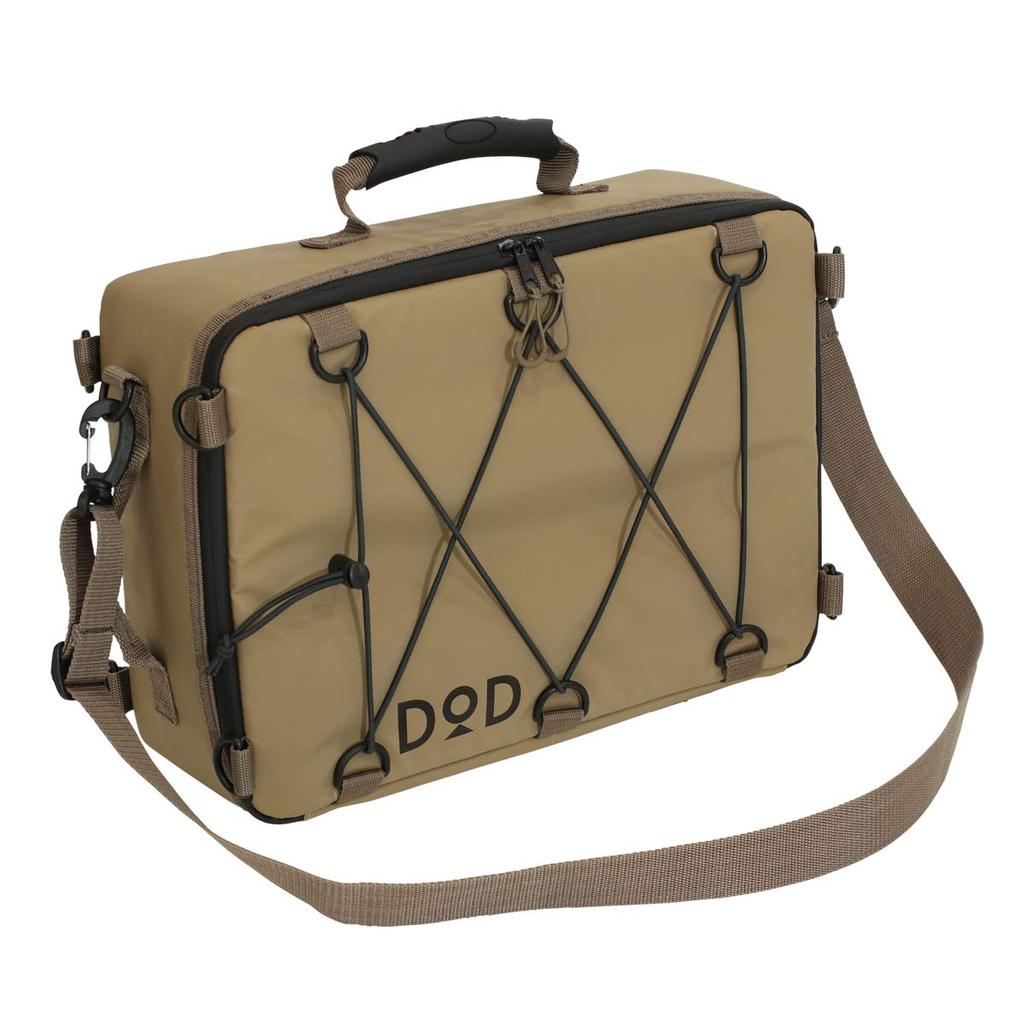 DOD Soft Kurako 10L Extra Thick Insulated Soft Cooler Bag Slim Design for Solo and Festivals (Dee-O-Dee) (10) - Touring, Camping, - CL1-720-TN