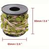 10M Jute Hemp Rope - Heavy Duty Twine with Green Leaf Design Rustic Cord for Gardening, DIY Crafts, Gift Wrapping & Home Decor