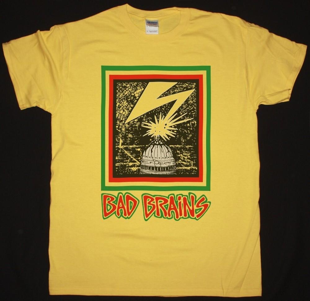 BAD BRAINS RIOR DC CAPITOL BOLT T SHIRT Unisex T-Shirt L