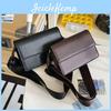 Simple Messenger Flip Mens Leather Bag Shoulder Bag
