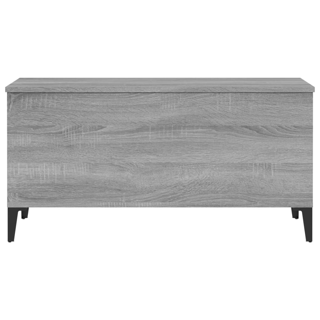  Coffee Table, Grey Sonoma Oak, 90x44.5x45 Cm