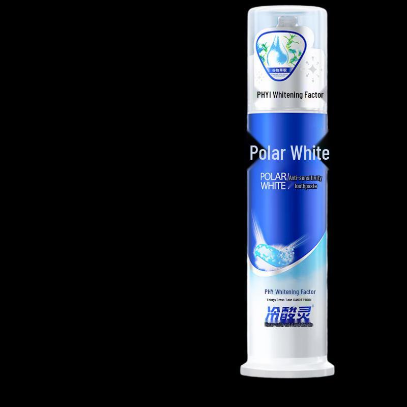 Lengsuanling Arctic White Double Anti-Sensitive Pump Toothpaste