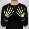 Winddichte Skelettkralenhandschuhe Cosplay-Requisite Skelett Goth Fäustlinge Süße Halloween-Handschuhe Festival