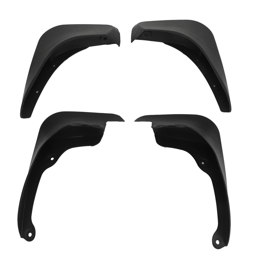 4pcs Mud Flaps Protective Weather Resistant Front Rear Side Splash Guards Replacement for Toyota Yaris 2007 To 2013
