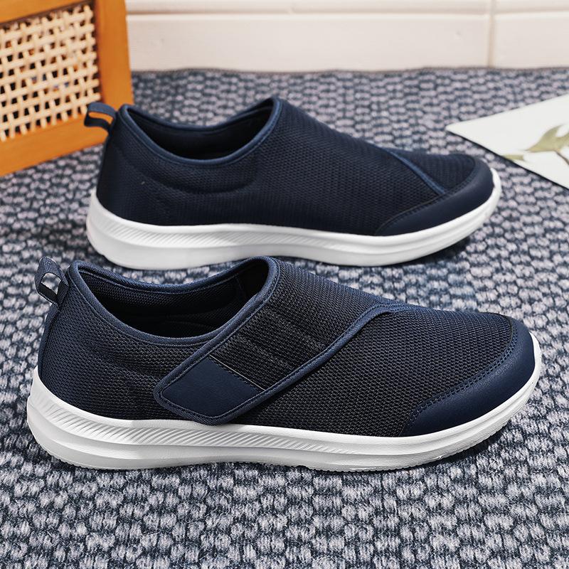 Neue Frühling Damen Weite Füße Geschwollenes Gehen Freizeitschuhe Zehenabweichung Anpassen Weiche Alte Schuhe Diabetiker Herrenschuhe