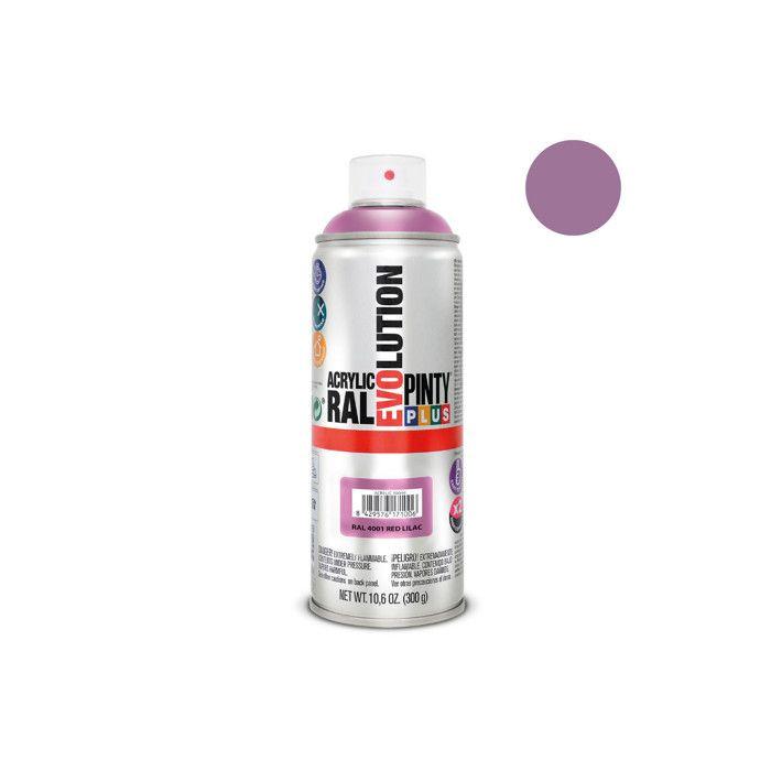 Sprejová barva - PINTY - RAL4001 - 400 ml - Lesklá - Akrylová - Rychleschnoucí