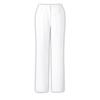 Anfamie Nurse Pants, Back Lacquer, Loose Fit, Slim Fit, Quick-Drying, Anti-Static, Slimming, Women's, White, Size M