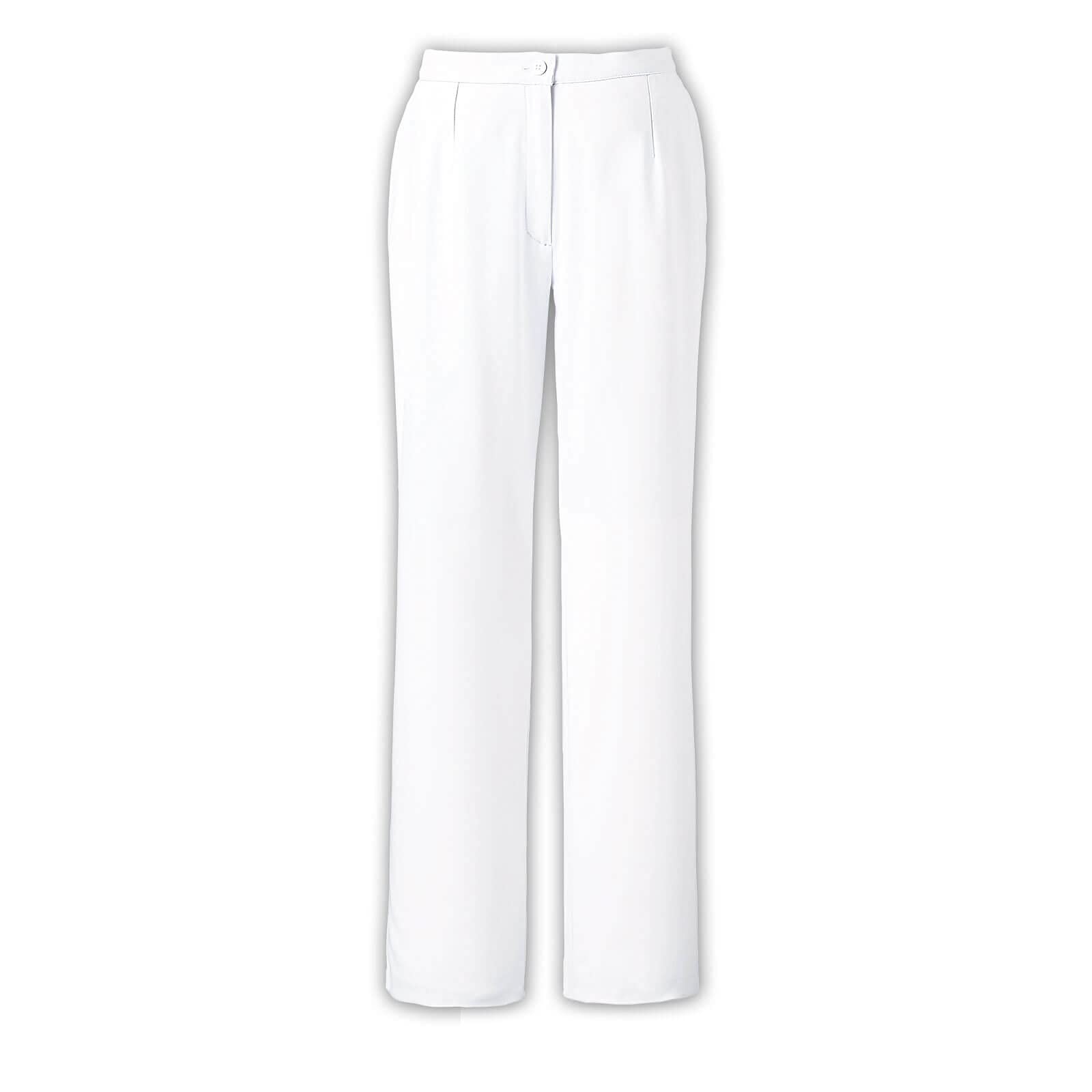 

Anfamie Nurse Pants, Back Lacquer, Loose Fit, Slim Fit, Quick-Drying, Anti-Static, Slimming, Women s, White, Size M