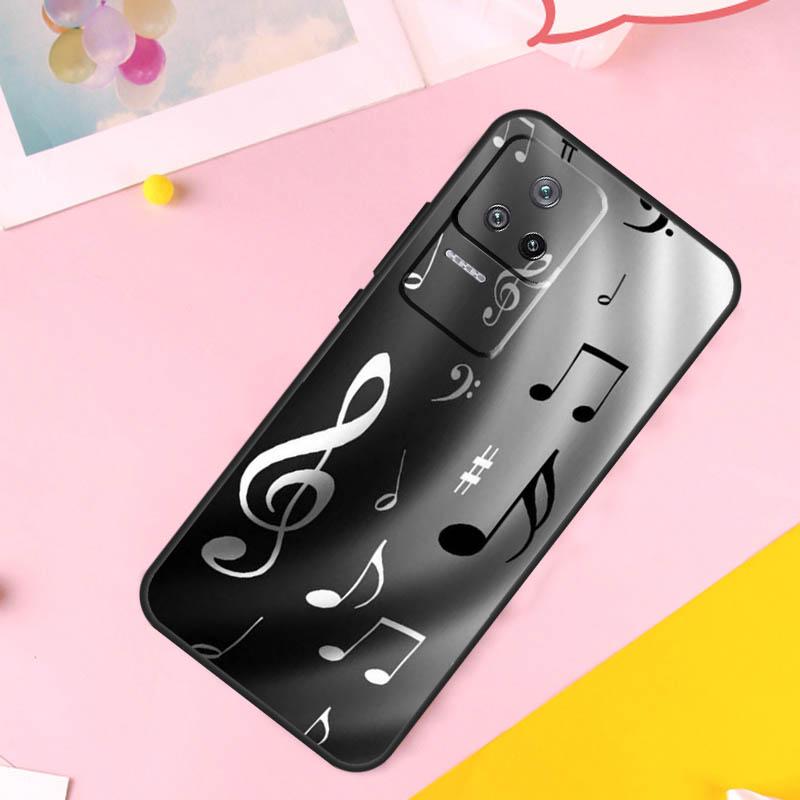 Music Note Symbol Piano Case For Xiaomi 13 14 Ultra 12 Lite 11T 12T 13T Pro POCO M6 Pro X6 X5 X3 F3 F5 M5s Cover