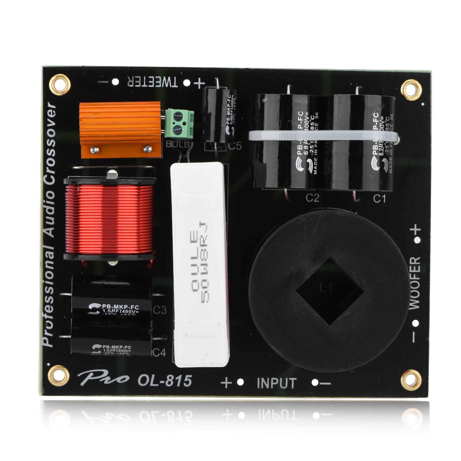

2-way Frequency Divider Crossover Filter Professional Speaker Divider Partials Device