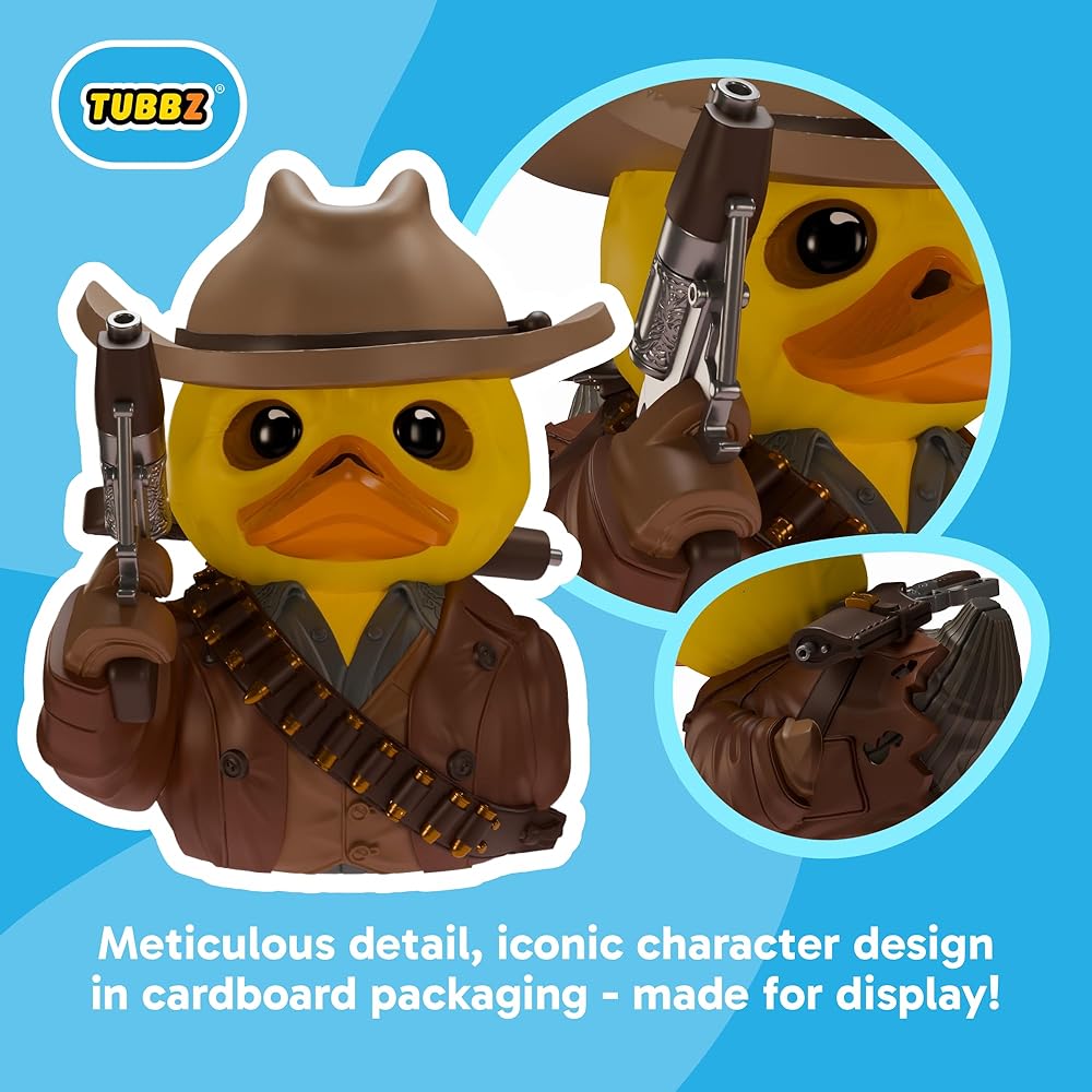 TUBBZ NS5671 Collectible Duck Figure with Unique Design and High Detail, Fun Home Decor Toy