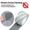ZEXEF Window Screen Repair Tape Self Adhesive Mesh Tape Net Door Fix Patch Anti Insect Mosquito Mesh Broken Holes Repairing
