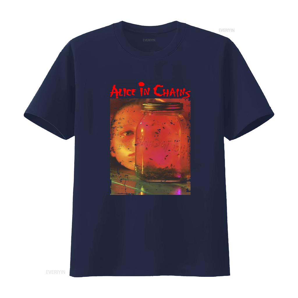 Alice In Chains Jar Of Flies T Shirt Front Back Print X Large Rock Band Merch vintage Washed designer clothes Stretched Stylish