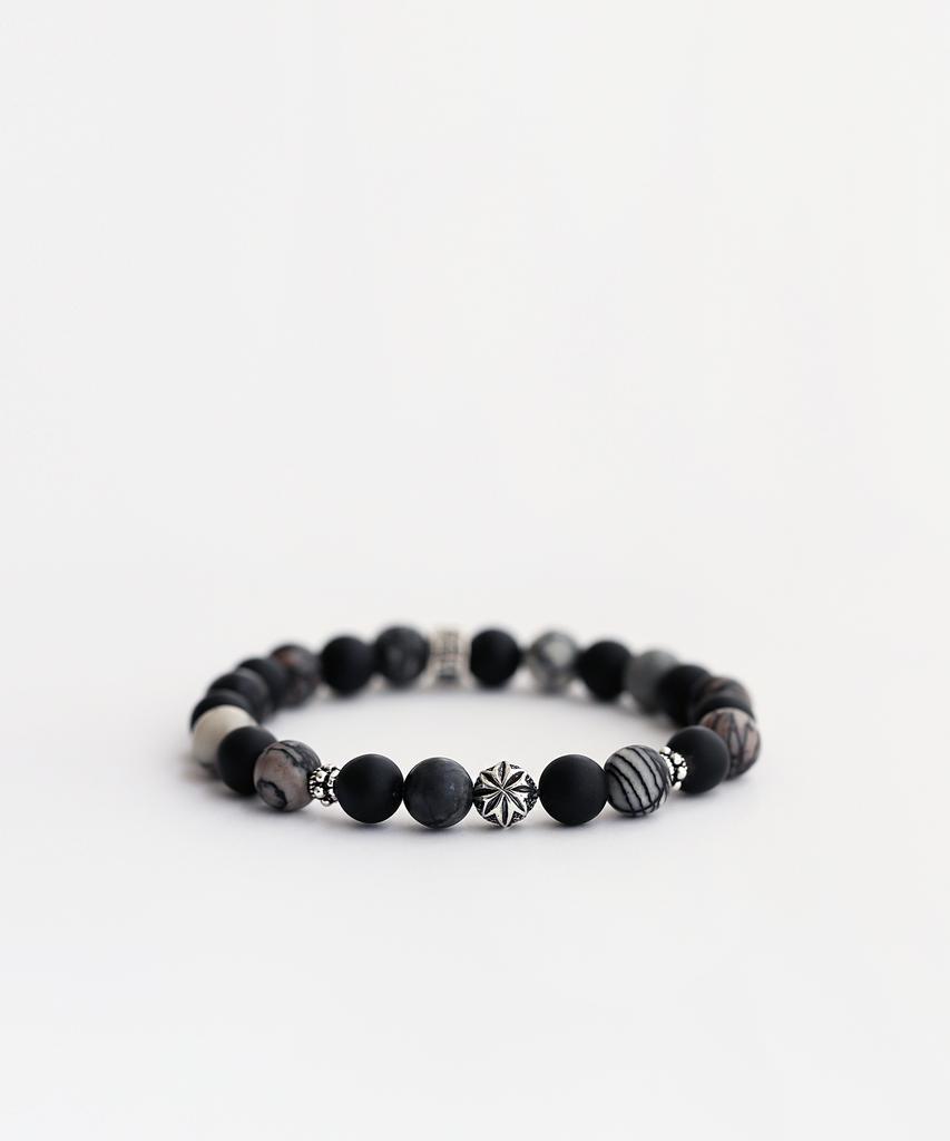 Aekki Mulklock Picasso Jasper Gemstone Bracelet