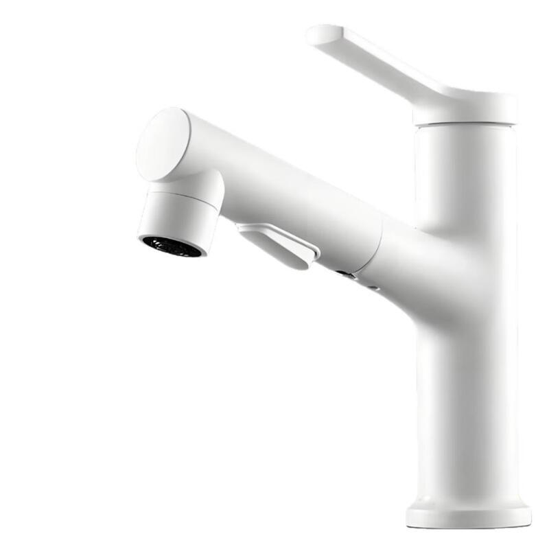 Yipan Black Pull-Out Basin Faucet, 3 Spray Modes