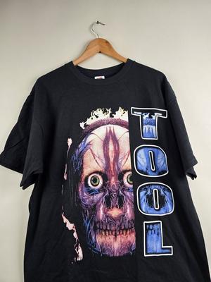 Remake Tool Band Unisex Men Women Skull Graphic T Shirt Vtg NH25058 Unisex T-Shirt