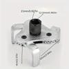 1PC Universal Adjustable Oil Filter Wrench From 2-1/2 Inch To 4.5 Inch Wrench Tool Set with 3 Jaw Uninstall Removal Key