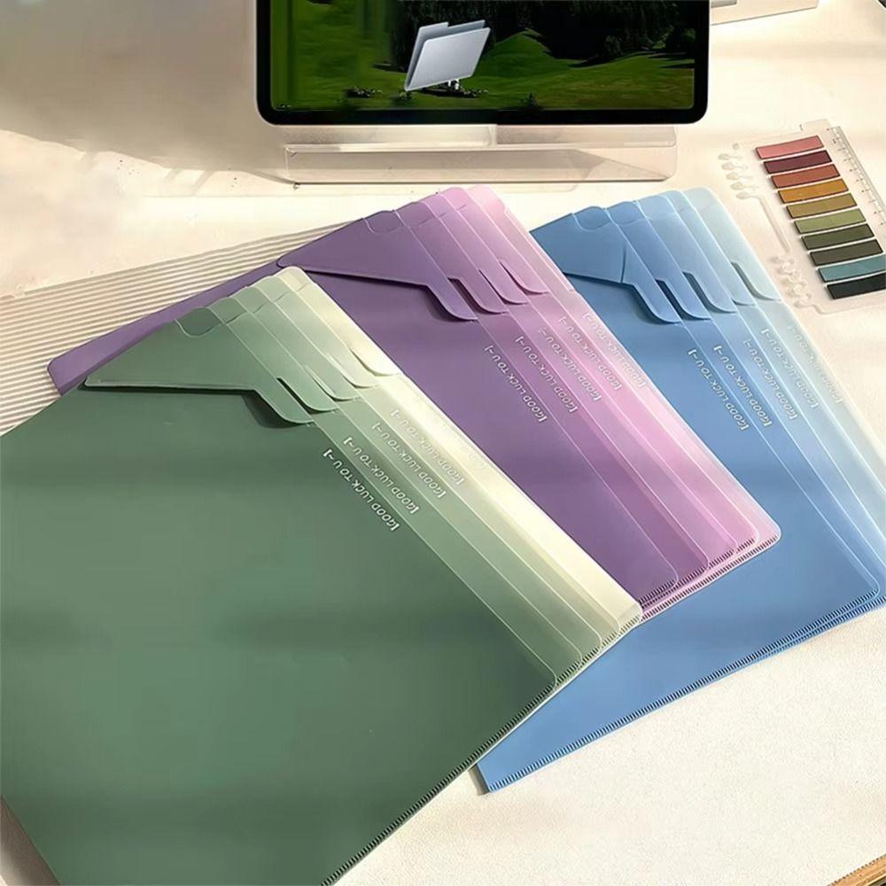 Large Capacity File Organizer Sorting Storage Document Bag Creative File Folders For Student
