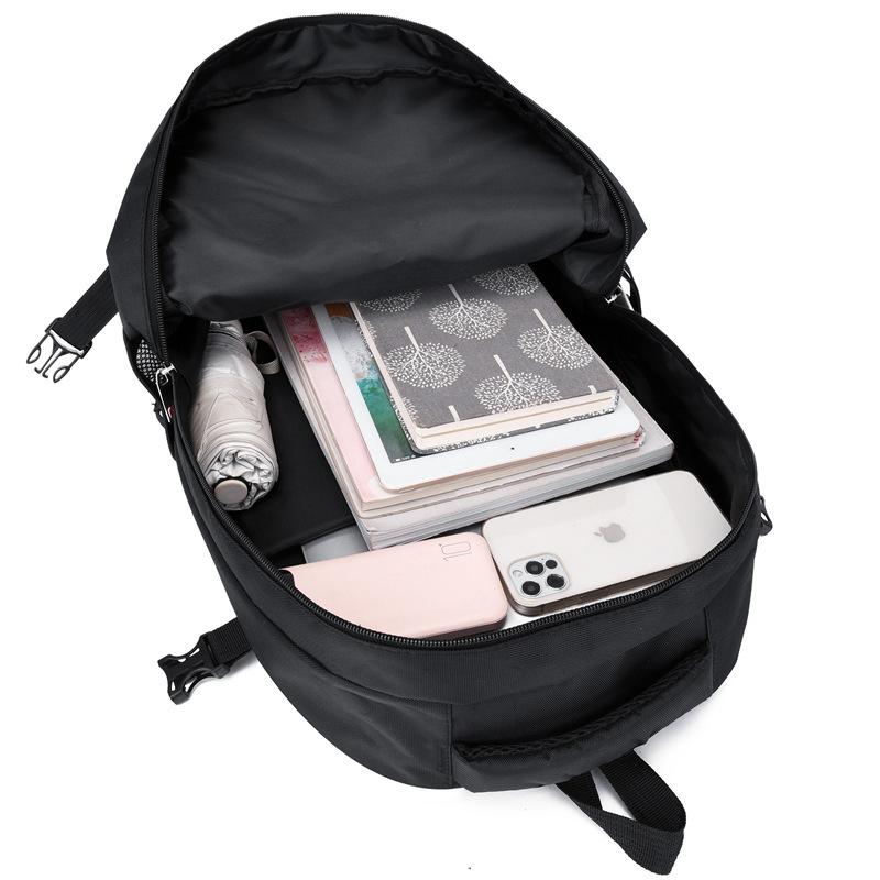 New backpack men's and women's outdoor computer bag business gift leisure large capacity travel double strand Oxford cloth backpack