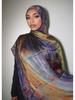 Women's High-End Lightweight Silk Print Scarf - Fashionable Cross-Border Design