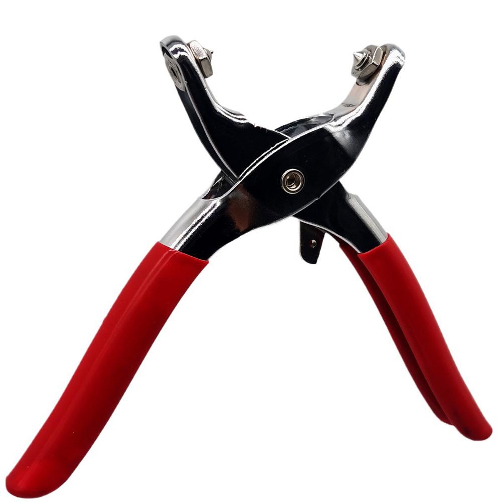 Badminton Racket Cold Press Plier, Steel Badminton Racket Trumpet Pliers, Bell Mouth Crimping Pliers, String Protective Sleeve For Sports Equipment red #1