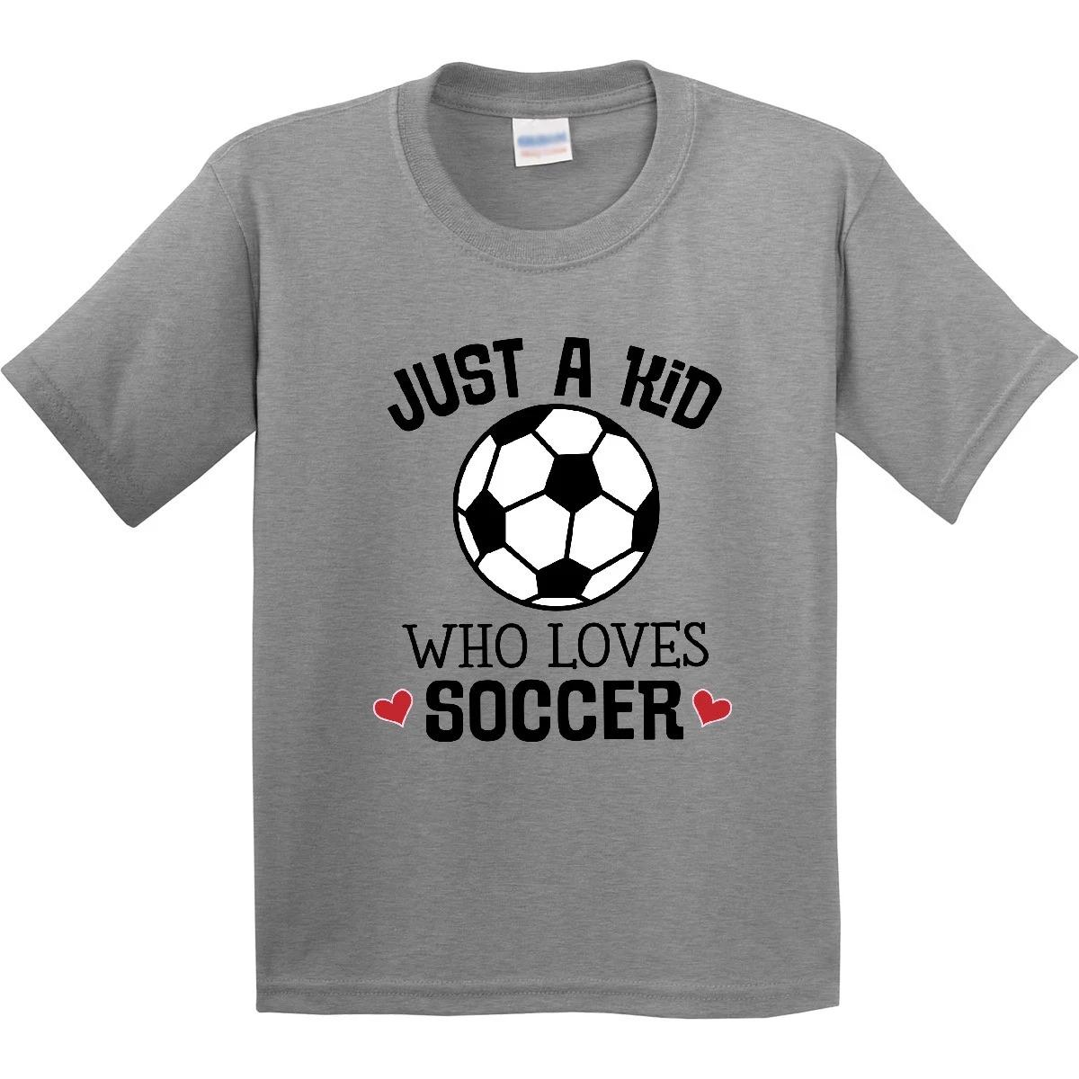 Inktastic Soccer Sports For Kids Youth kids boys T-Shirt Player Team Future Childs Game 150
