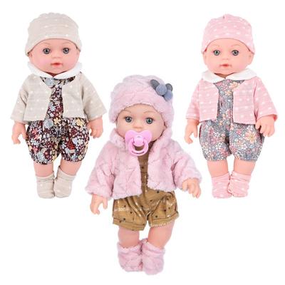 30CM Yıkanabilir Gerçekçi Yumuşak El Boyalı Simülasyon Bebek Yeniden Doğmuş Bebek Çocuklara Eşlik Eden Oyun Bebeği