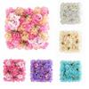 1PC 35cm Color Artificial Rose Flower Wall Panels Faux Rose Flower Row Stage Backdrop Layout Wedding Proposal Party Home Decor