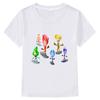 Fixies 100% Bumbac Tricouri Noi pentru Copii Drăguțe Fete Desen Animat Tricou Amuzant Băieți Bebeluși Topuri de Vară Mânecă Scurtă Tricou Copii