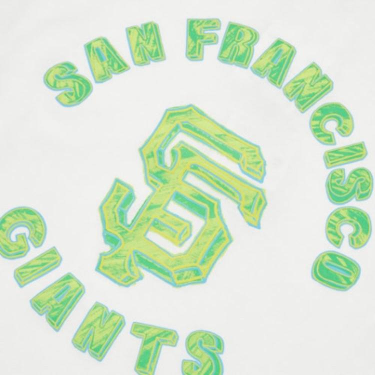 New MLB T Shirts Unisex White 3ATS63023-14WHS