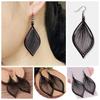 Fashion Black Ear Stud Vintage Bohemia Eardrop Stud Earrings Leaf Earrings Drop Earrings Ear Hook