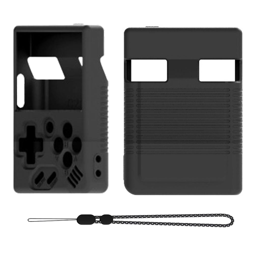 Soft Silicone Case Protective Cover Scratch Resistant Game Console Cover Anti-Slip Skin Cover With Lanyard