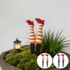 Mini Witch's Leg Flower Pot Decoration Set Plant Holder Garden Courtyard Lawn Decor Desktop Ornament Gift Flowerpot Additions