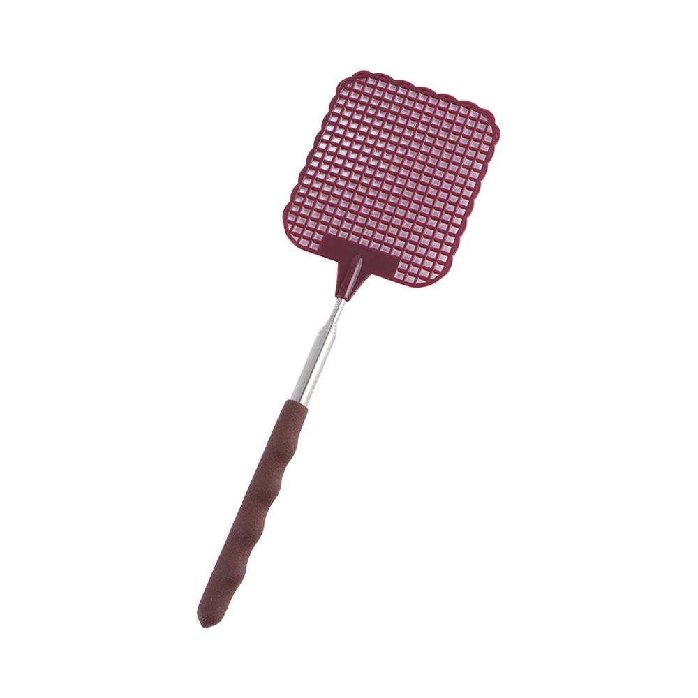 

Масштабируемая пластиковая хлопушка для насекомых, выдвижная мухобойка, средство для борьбы с вредителями, уничтожитель насекомых, ловушка для комаров коричневый