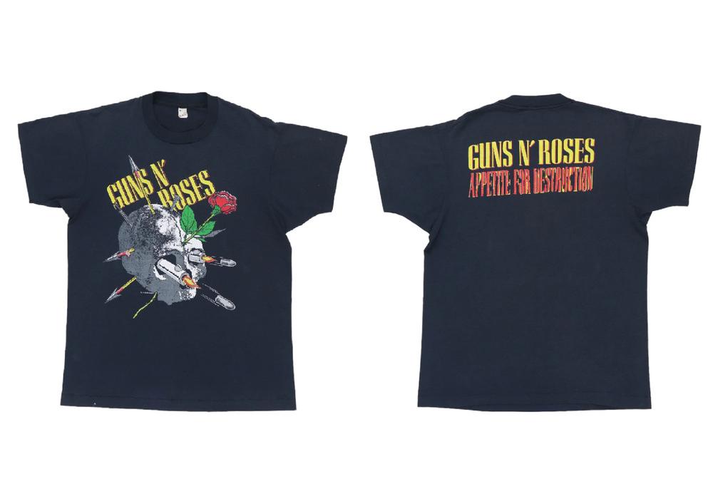 Guns N Roses Appetite For Destruction 1988 Classic 2 Side AHN00296 Unisex T-Shirt