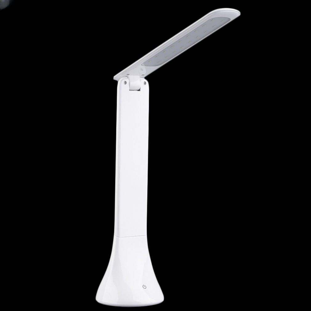 Desk Lamp LED Touch Sensor 3 Level Dimmer Foldable Lamp Superior Reading Lamp Eye Protection Dimmable Table Light Black White