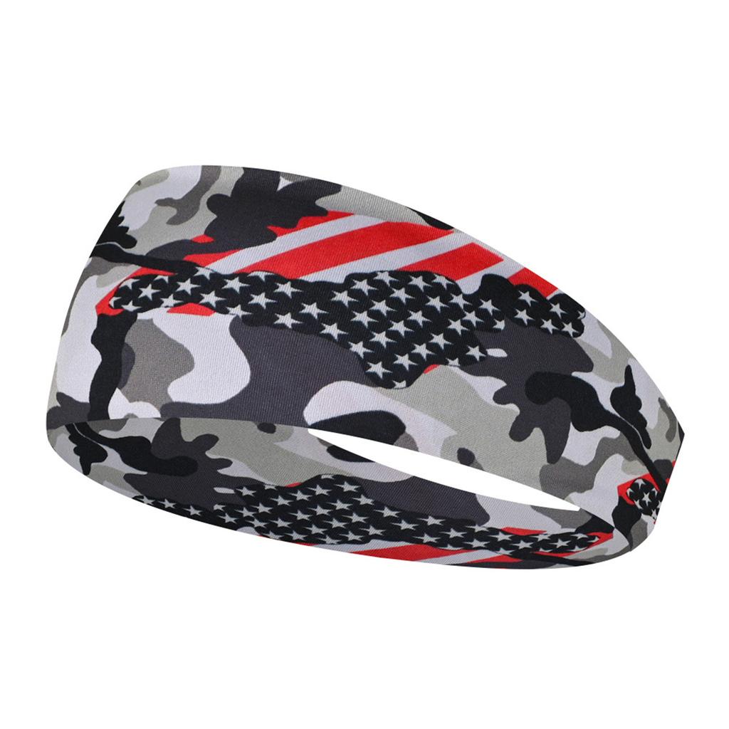 Unisex Running Fitness Headband For Sports Yoga Sweatproof Elastic Cotton Headscarf