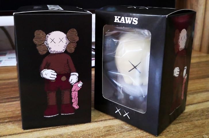 Figura KAWS Companion Bobblehead Versión Deformada (gris)