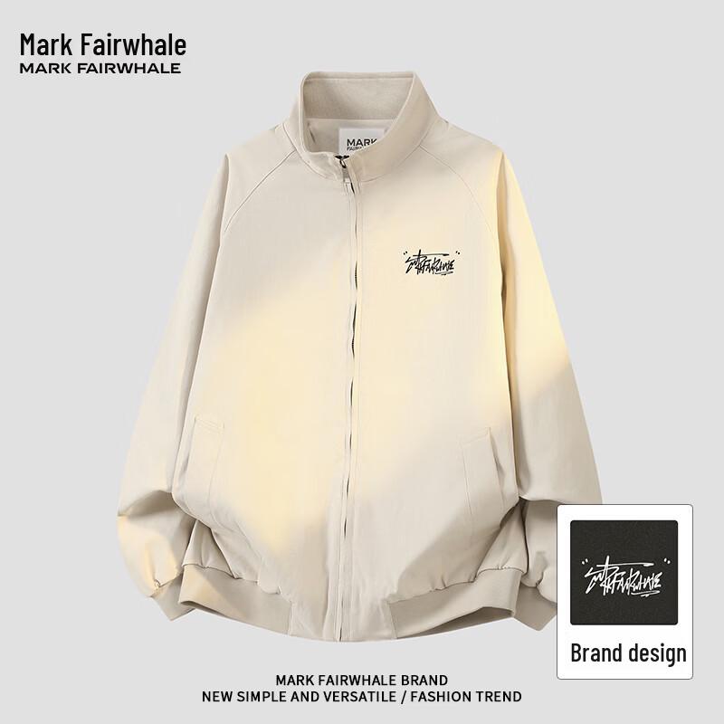 Mark Fairwhale Men's Casual Stand-Collar Jacket