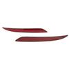 Rear Bumper Reflector High Strength 1077407‑00‑F Simple Installation Red Rear Bumper Reflector Lens for  2017 To 2025