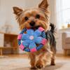 Squeaky Dog Flying Disc Bite-Resistant Rope Dog Toy Teeth Grinding Dog Chew Toy  Exercise