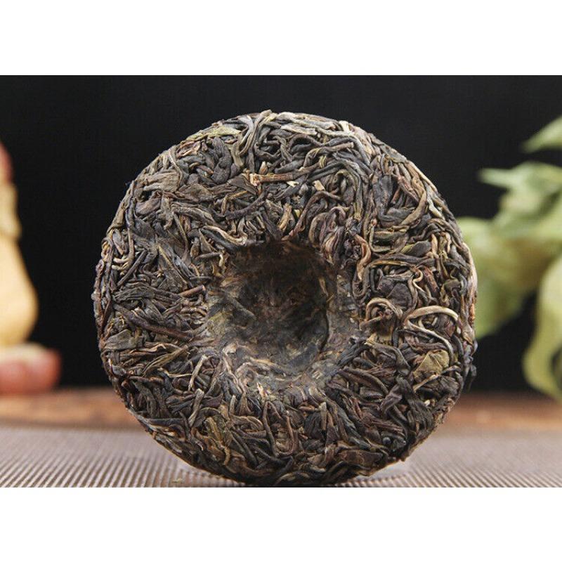 Pastel de Té Crudo Pu-erh de 100g