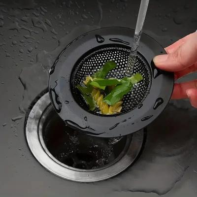 Küchenspülenfilter Edelstahl Maschensieb Spülen Siebfilter Badezimmer Spülen Sieb Abflusslochfilter Falle Abfallsieb