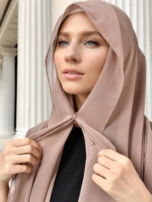Hijab in Chiffon Istantaneo Più Recente con Fibbia Magnetica Colore Unito Sciarpa Hijab Musulmana Turban Islamico Fascia alla Moda Sciarpa