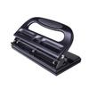 Professional 3 Hole Paper Puncher 30 Sheets Capacity Adjustable Metal Hole Punches Heavy Duty Paper Punching Machine