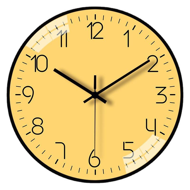 10-Inch 25Cm Simple Creative Wall Clock Home Living Room Fashion Ornament Clock Home Silent Clock Premium Durable